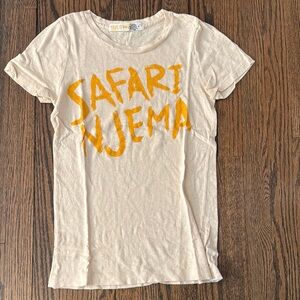 J. Crew Vintage Travel Collection “Safari Njema” Graphic Tee